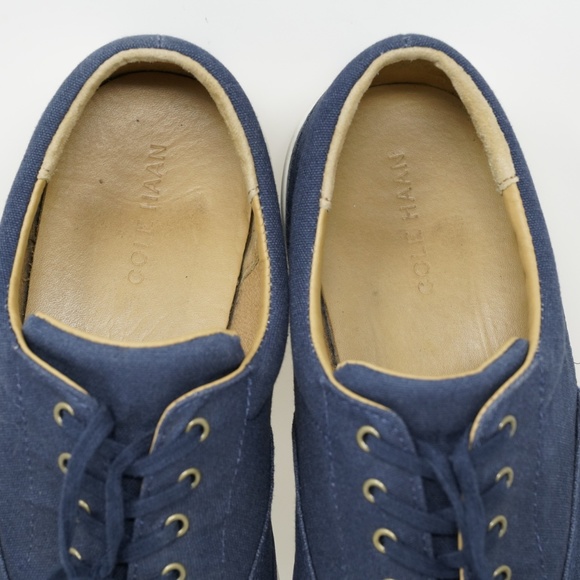 Cole Haan Vaughn Sneaker Size 10 Navy Blue C13017 - Picture 6 of 8